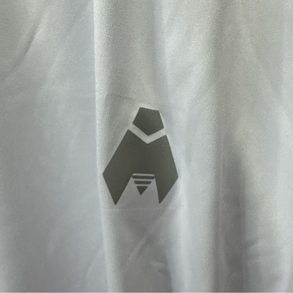 NWT Mens Midubi Exercise Shirt With Sun Protection Long Sleeve Quick White 2XL - Picture 9 of 11